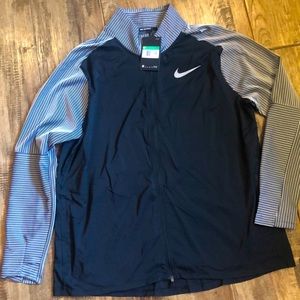 Nike Running jacket with reflective trim NWT